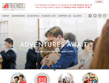 Tablet Screenshot of friendsseminary.org